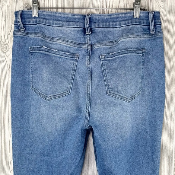 Mica High Rise Boot Cut Jeans 32 Western Retro Boho Flare Bootcut MDP-B167M - Picture 6 of 11